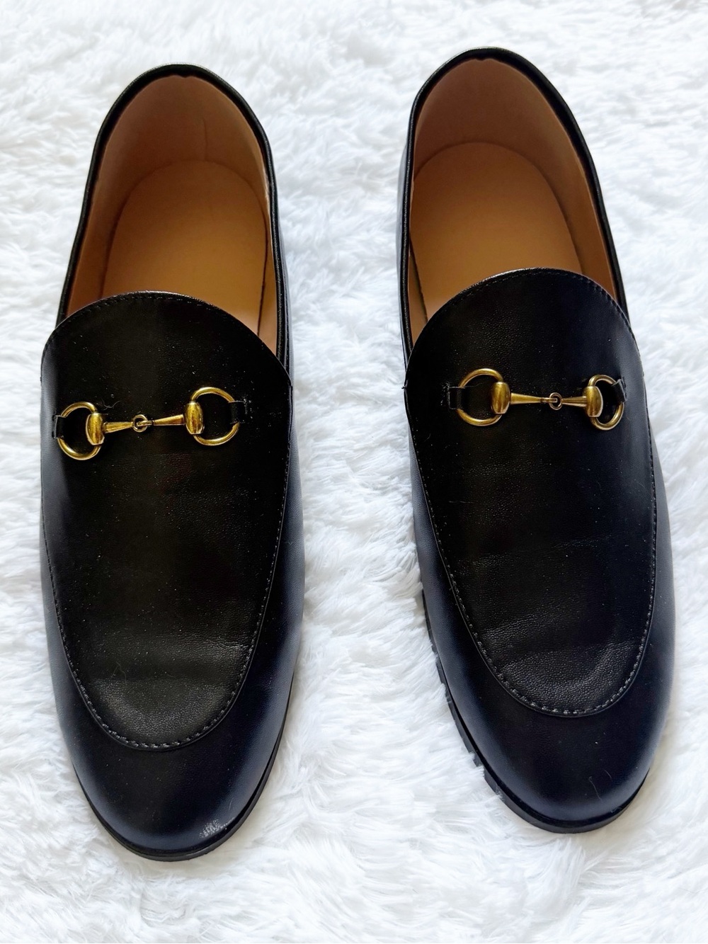 GUCCI Black Loafers
